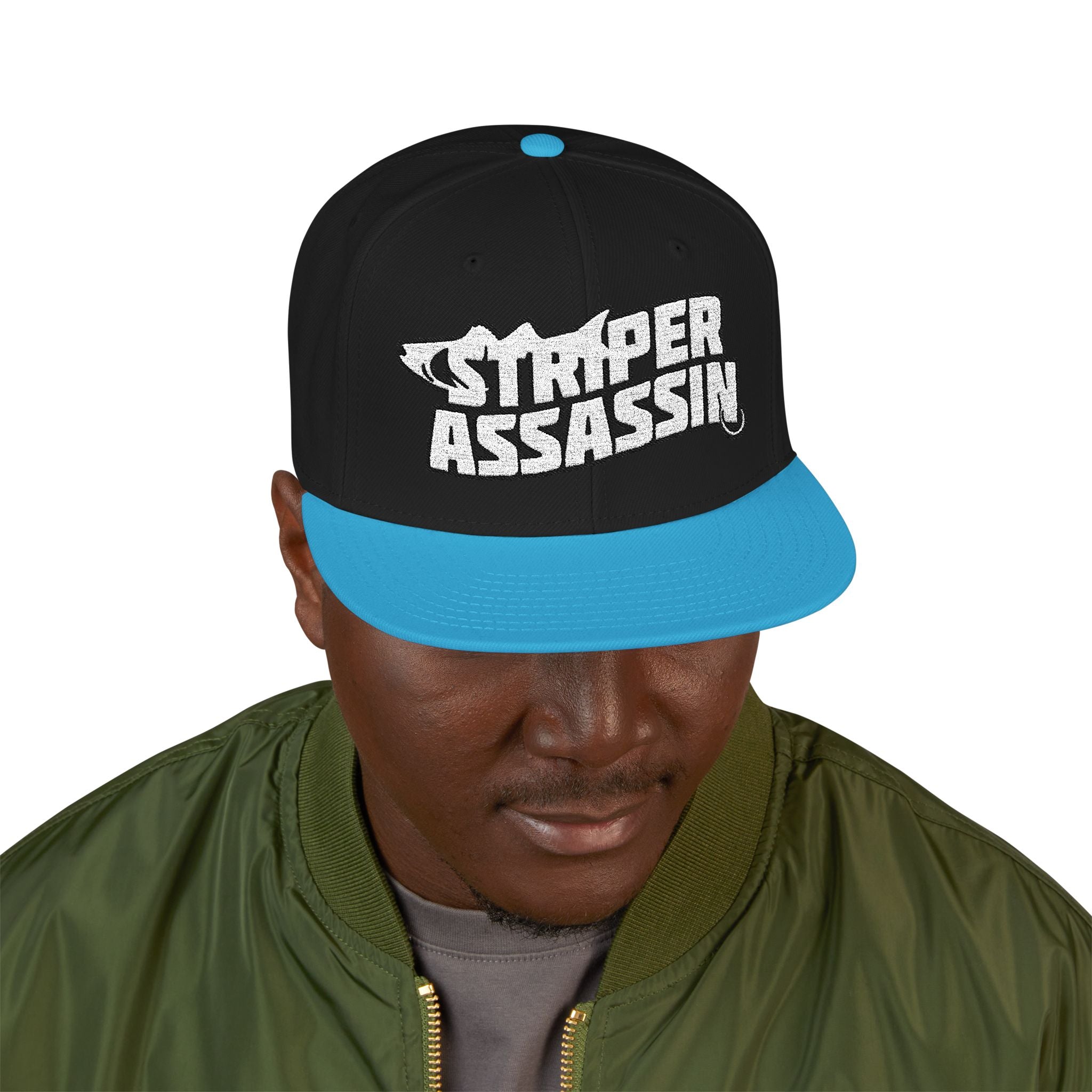 "Striper Assassin" Snapback Hat