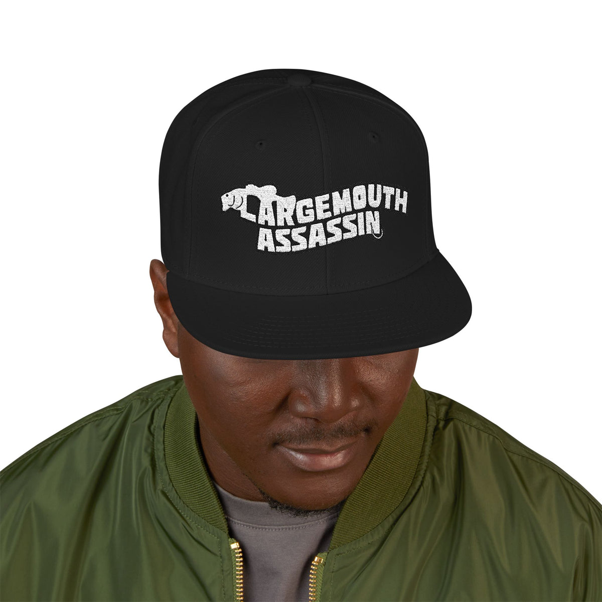 "Largemouth Assassin" Snapback Hat