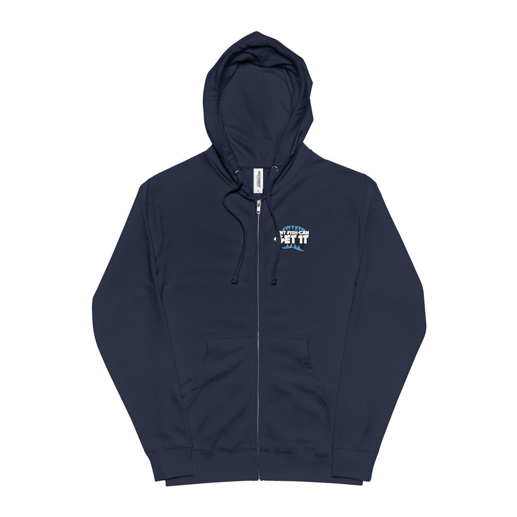 AFCG Logo & License Plate Zip Up Hoodie