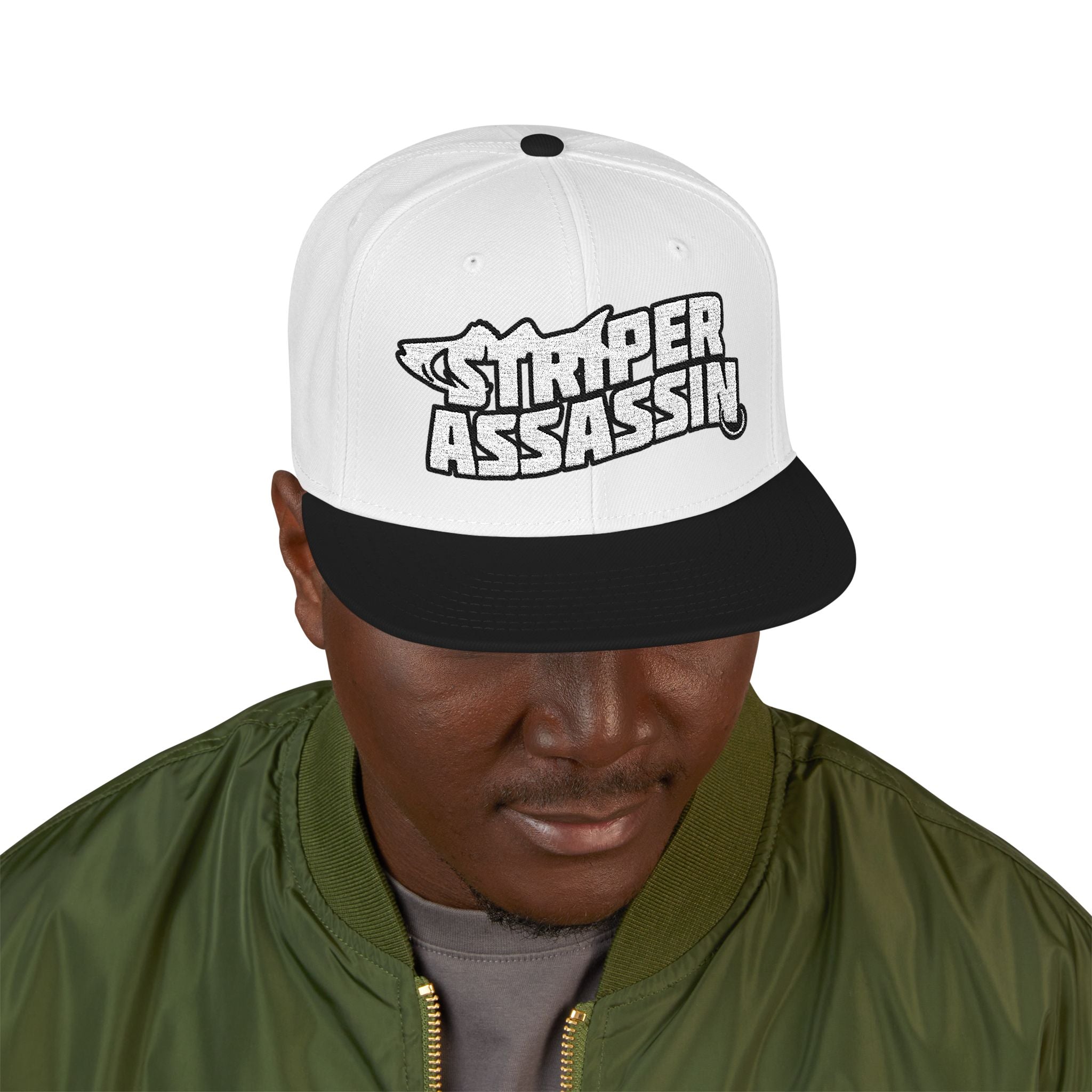 "Striper Assassin" Snapback Hat