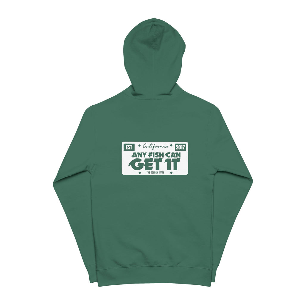 AFCG Logo & License Plate Zip Up Hoodie