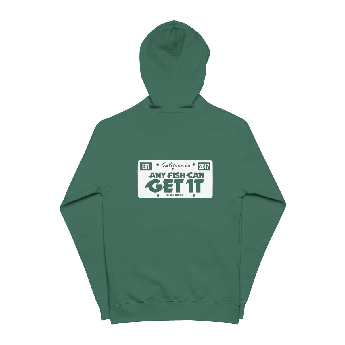 AFCG Logo & License Plate Zip Up Hoodie