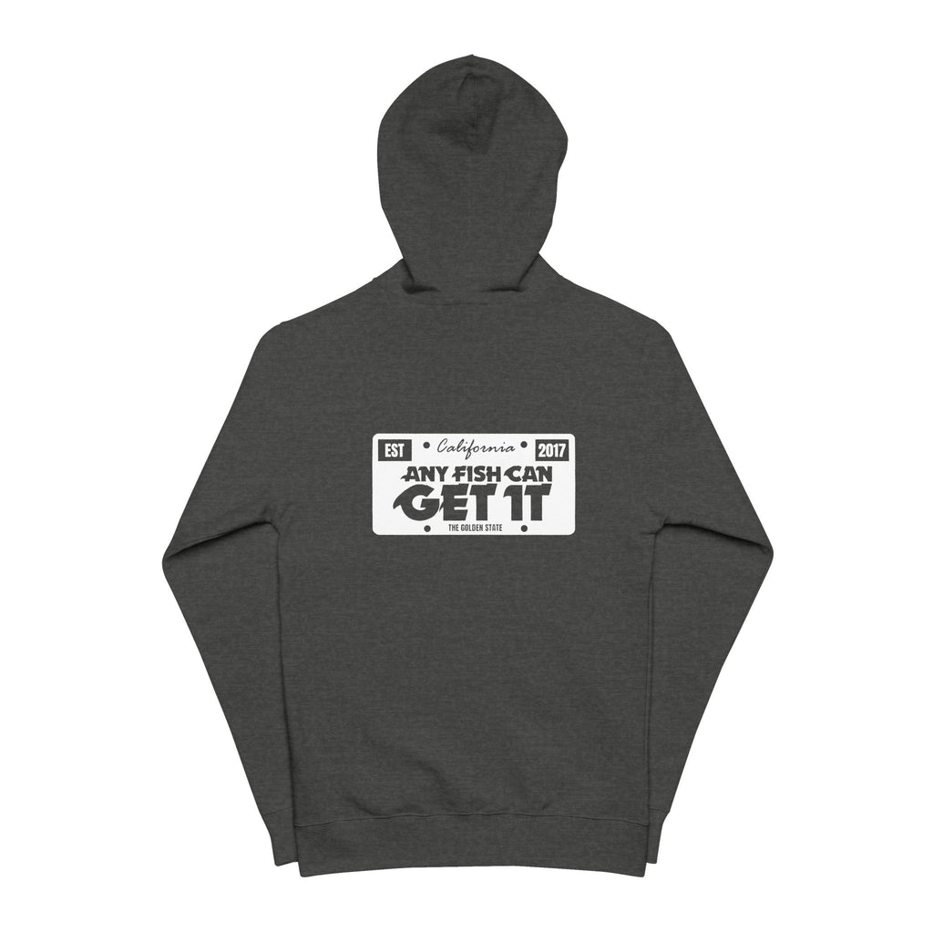 AFCG Logo & License Plate Zip Up Hoodie
