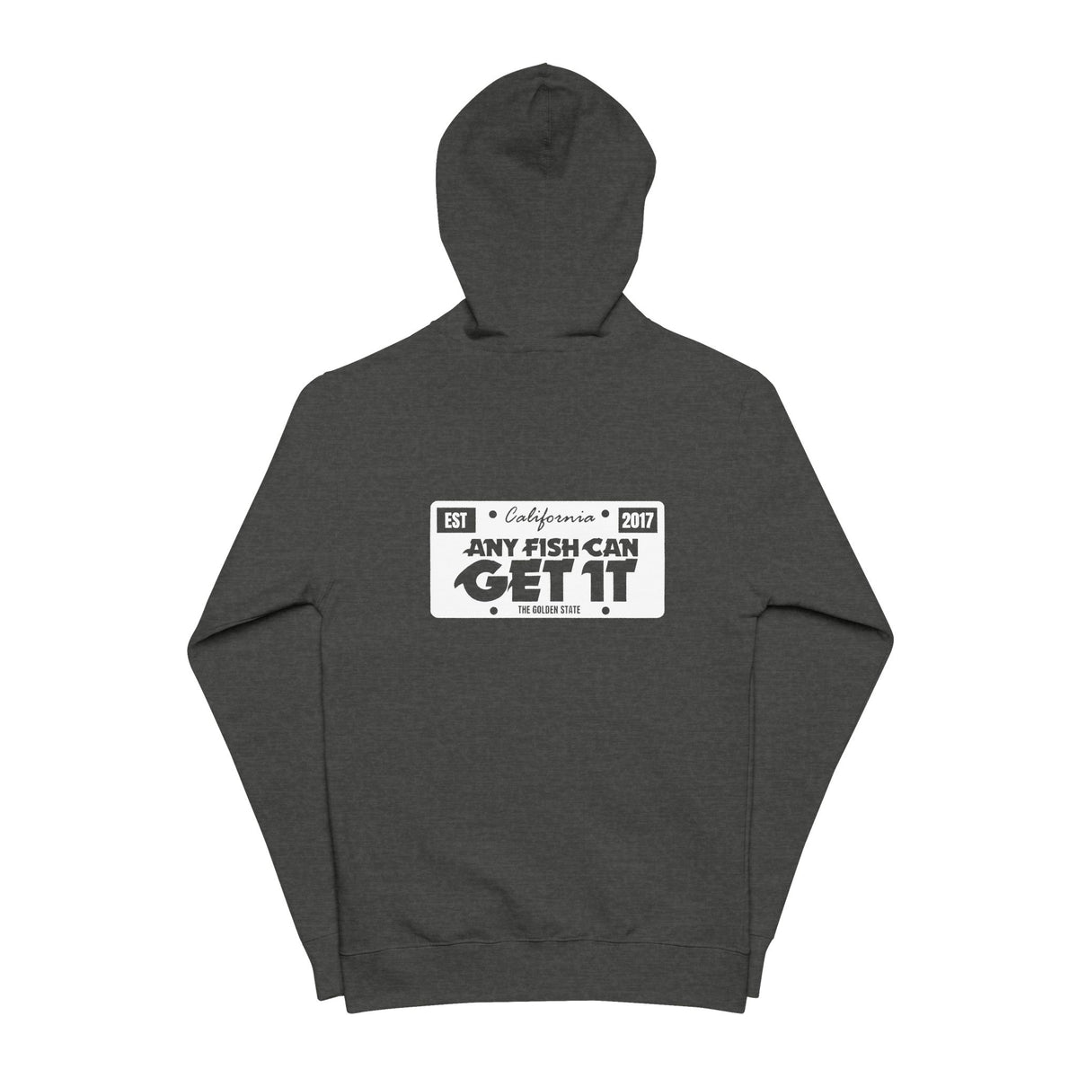 AFCG Logo & License Plate Zip Up Hoodie