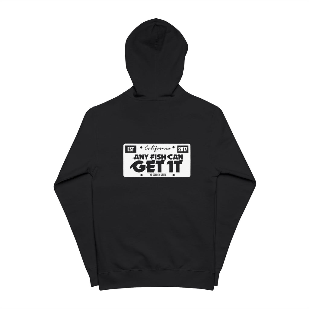 AFCG Logo & License Plate Zip Up Hoodie