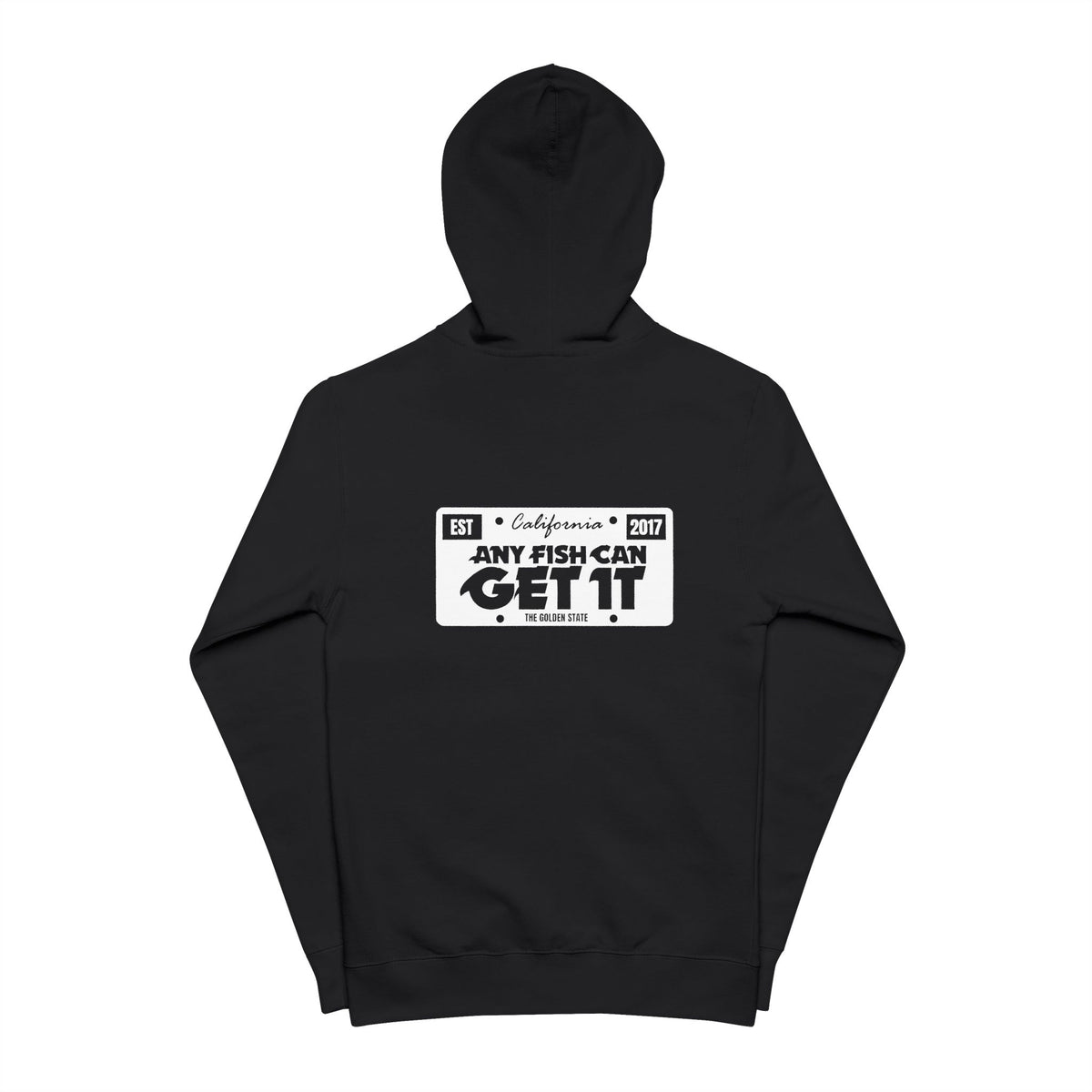 AFCG Logo & License Plate Zip Up Hoodie